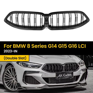 กระจังหน้าคาร์บอนไฟเบอร์แท้แบบแห้ง สำหรับรถยนต์ซีรีย์ 8 รุ่น G14 G15 G16 แบบสองซี่ ยี่ห้อ OLIVER - Product Image 6