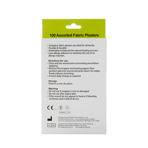 Pansements adhésifs en tissu élastique personnalisés OEM pour une cicatrisation rapide des plaies / Pansements ronds de tailles variées / Pansements imperméables en plastique - Product Image 3