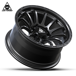 Cerchi Forgiati Ultra-Leggeri Personalizzati a Concavità Profonda, Nero Opaco/Bronzo/Argento, 10 Razze per <span class=keywords><strong>Auto</strong></span> Stile <span class=keywords><strong>JDM</strong></span> Lexus, Camry, Acura - Product Image 3