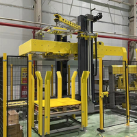 Machine robotisée de dépalletisation pour la manutention automatique des bouteilles, des conteneurs et des canettes dans les lignes d'emballage