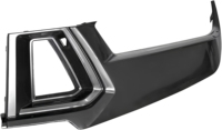 Grille latérale de pare-chocs avant pour Ford Mustang S650 2024-2026 Dark Horse Handling Package, style OE, en ABS noir, cache de ventilation, 2 pièces
