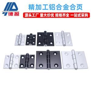 Accessoires pour profilés en aluminium industriels 20 30 40 45 50 Charnières en alliage d'aluminium Charnières de meubles Vente en gros - Product Image 3