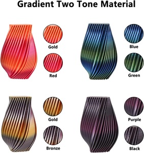 Gucai <strong>3D</strong> silk-D/T <strong>pla</strong> <strong>3D</strong> <strong>printing</strong> <strong>filament</strong> Eco-friendly materials <strong>filament</strong> high-quality 1kg 1.75mm - Product Image 6