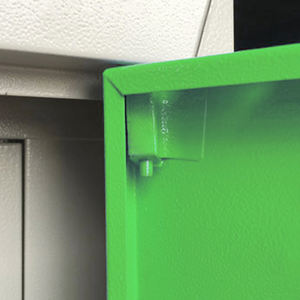 <span class=keywords><strong>Meuble</strong></span> <span class=keywords><strong>de</strong></span> <span class=keywords><strong>rangement</strong></span> polyvalent en métal pour cuisine et buanderie – Solution économique pour la maison - Product Image 4