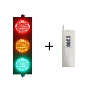 Shenzhen Manufacturer 200mm led 3 Aspects remote control traffic light