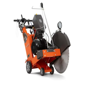 Máquina cortadora industrial Husqvarna FS 600 para suelo de hormigón con hoja de alta eficiencia para la construcción de carreteras y puentes - Product Image 3
