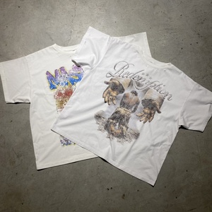 Cotton Printing Oversized Blank <strong>Plain</strong> Vintage Graphic <strong>Tshirt</strong> Streetwear Loose Distressed <strong>Tshirts</strong> for Men Clothing Manufacturers - Product Image 4