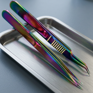 ASAP Stainless Steel Anti-Static Eyelash Extension Tweezers Custom Logo Packing Hot Selling Fine Bend Tip Best Artificial <b>Lashes</b> - Product Image 5