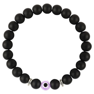 Classico braccialetto religioso con perline <span class=keywords><strong>occhio</strong></span> <span class=keywords><strong>di</strong></span> <span class=keywords><strong>tigre</strong></span> <span class=keywords><strong>pietra</strong></span> 8mm <span class=keywords><strong>blu</strong></span> perla <span class=keywords><strong>di</strong></span> diamante naturale geometrica alla moda carta regalo inclusa - Product Image 4
