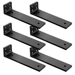 <span class=keywords><strong>Supporto</strong></span> <span class=keywords><strong>per</strong></span> Mensola a Parete Resistente da 4mm, Staffa Triangolare a L Sospesa con 4 Fori, Telaio di <span class=keywords><strong>Supporto</strong></span> <span class=keywords><strong>per</strong></span> Libreria - Product Image 1