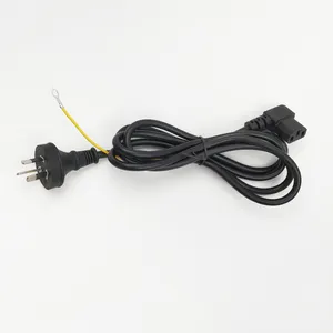 Australian plug to IEC C13 power lead for computer