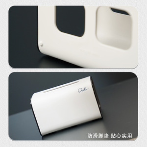 Ouk Tissue Box Plastic Wide Opening Home Office Car Use - Product Image 5