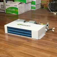DEFU DC-aangedreven 12V/24V universele koelunit voor vrachtwagen/bus, vrieskast met rotorcompressor, 0-20 koelcapaciteit