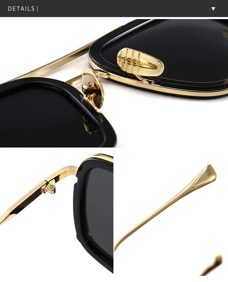 Avengers Iron Spider Gasses Endgame Tony Stark Steampunk Sunglasses