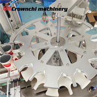 Machine de scellage automatique pneumatique pour emballages cylindriques en carton, sur mesure, pour chips et boissons