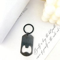 Großhandel Metall-Flaschenöffner Schlüsselanhänger, Individuell Graviertes Souvenir, Andenken-Geschenk für Hochzeit, Jubiläum & Firmen-Jahrestag