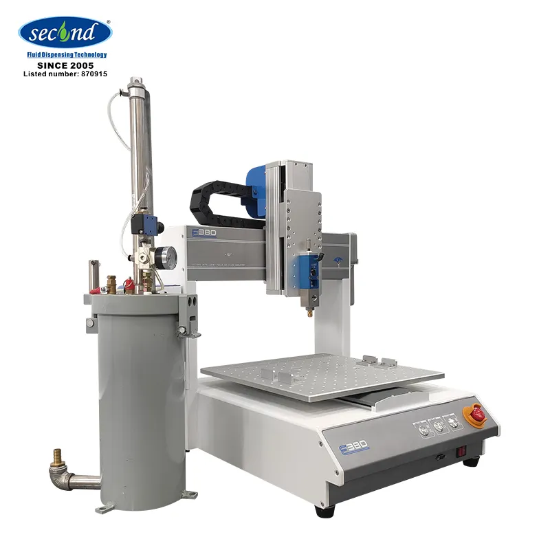 CNC masaüstü dağıtıcı sıvı dağıtım otomatik epoksi reçine akıtma makinesi 2600ml silikon tutkal