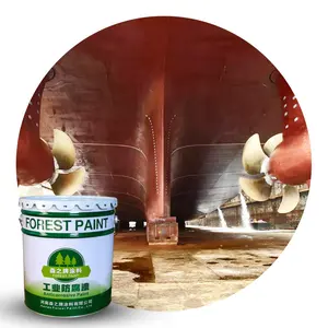 Alta qualidade Impermeabilização Alcalino Resistente Antiferrugem Líquido Chlorinated Rubber coating & paint para Barco Marine fabricantes