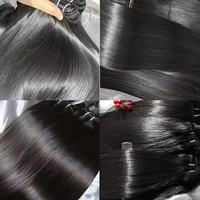 Vente en gros de mèches de cheveux humains vierges bruts 100% alignés dans le sens des cuticules, ultra-lisses, double tirage, qualité 10A 12A 15A, cheveux bruts vietnamiens, pour revendeurs