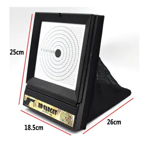 Tactical Targets Portable BB Bullets Recycling Aim Target Spinning Metal Target for Paintball Practice