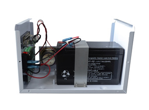 Home <span class=keywords><strong>Mini</strong></span> <span class=keywords><strong>Project</strong></span> 10W Poly <span class=keywords><strong>Panel</strong></span> 7ah 12V Năng Lượng Mặt Trời Dẫn Kit Xách Tay Năng Lượng Mặt Trời Hệ Thống Cắm Trại 10W Charger MP3 FM Cho Trong Nhà - Product Image 6