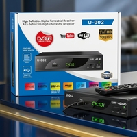 Penerima DVB-T2 H.265 HEVC 10bit 1080P HD Digital Terestrial DVB T2 Set Top Box LCN EPG PVR SCART CE RoHS EPR untuk Pasar Uni Eropa