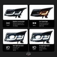 Projecteur de phare XY pour Chevrolet Cruze 2009-2016, design G30, phare à LED, feux de jour, accessoire automobile