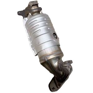 Convertisseur catalytique à trois voies en acier monté à l'avant pour 9e génération /Jade/Crider 1.8L 2012-2015 Euro 2-6 - Product Image 3