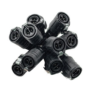 M12 M12 M16 su geçirmez 2 3 4 5 6 8 9 Pin IP67 IP68 konektörü açık LED ışık erkek XT60 kadın güç pil kablosu - Product Image 1