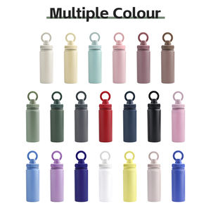 Bouteille d'eau isotherme en acier inoxydable 304 avec logo personnalisé, grande capacité 18 oz, pour voyage, gym, sport, maintien au chaud 12-24h - Product Image 2