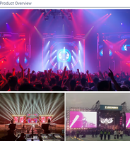 Écran LED vidéo mural extérieur personnalisable et programmable 4K HDR10 IP65 étanche pour location, idéal pour les scènes professionnelles et les arrière-plans.