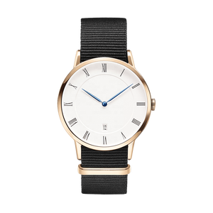 초박형 론다 쿼츠 <span class=keywords><strong>763</strong></span> 스포츠 시계 스테인리스 스틸 브레이슬릿 방수 시계 남녀 공용 - Product Image 4