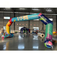Arche gonflable géante personnalisée pour événements sportifs, course, départ/arrivée, entrée, affichage publicitaire