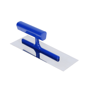 Fabricant Vente directe Maçonnerie Construction Béton Ciment Lame en acier Outils de plâtrage manuel Truelle à briques - Product Image 1