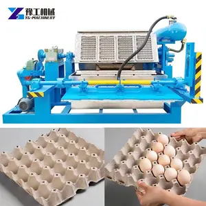 Macchina per lo stampaggio di vassoi per uova automatica macchina per lo stampaggio di vassoi per uova macchina per lo stampaggio di vassoi per uova
