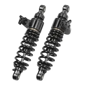 Bitubo Twinshocks Amortisseur de moto réglable pour HARLEY DAVIDSON FLHTK TOUR-PAK 316mm Noir Ressort Précharge - Product Image 1