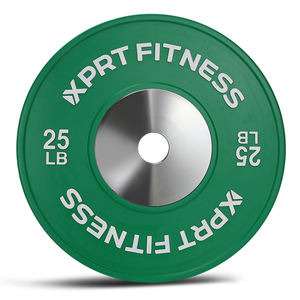 Piastre per paraurti in gomma da palestra per sollevamento pesi - Product Image 6