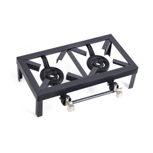 Fornello <span class=keywords><strong>a</strong></span> <span class=keywords><strong>Gas</strong></span> <span class=keywords><strong>Portatile</strong></span> in Ghisa per GPL/Metano per Uso Domestico - Product Image 2