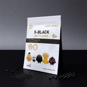 5 <span class=keywords><strong>Hojuelas</strong></span> de <span class=keywords><strong>Avena</strong></span> Negra, Cereal Instantáneo <span class=keywords><strong>para</strong></span> el Desayuno, Alto <span class=keywords><strong>en</strong></span> Fibra, con Sésamo Negro <span class=keywords><strong>para</strong></span> Niños, Bebés y Adultos, con Calcio - Product Image 2