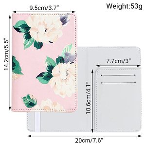 Funda de Pasaporte Personalizada CASTA de Cuero PU, Porta Tarjetas Sublimable, Estuche de Viaje para Pasaporte, Impresión por Transferencia de Calor con Logotipo, MOQ Bajo de 200 Piezas - Product Image 2