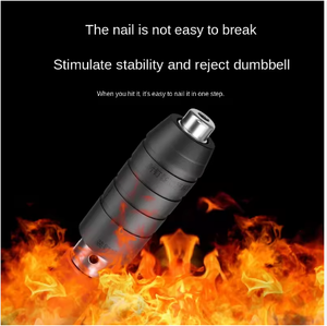 Clavadora Eléctrica Industrial y para Bricolaje, Motor sin Escobillas de 220V, <span class=keywords><strong>Pistola</strong></span> de Clavos para Techo, Longitud de Clavos de 1/2 a 3 1/2 Pulgadas para Fijaciones Metálicas - Product Image 2