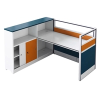 Nouveau bureau moderne poste de travail personnel unique un siège table d'ordinateur bureaux de poste de travail pour bureau