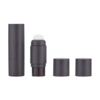 YIYUE 4g Conteneur de baume vide Conteneurs de bâton de fond de teint à double extrémité Tubes de blush avec éponge