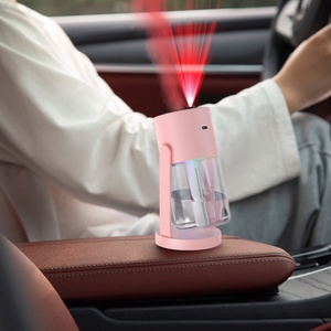 Humidificador Ultrasónico Portátil USB para Casa y Auto, con Proyección LED de 7 Colores, Lámpara Romántica de Cielo Estrellado - Product Image 3