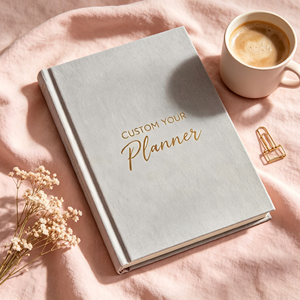 Agenda simple en tissu cousu, planificateur à couverture rigide, carnet personnalisé, journal à couverture rigide au design personnalisé pour <span class=keywords><strong>la</strong></span> <span class=keywords><strong>vie</strong></span> quotidienne - Product Image 3