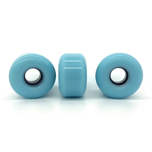 Fabbrica direttamente migliore qualità poliuretano due colori misti 52 54 56 mm 95A 100A 102A 83B 85BD 85% rimbalzo PU <span class=keywords><strong>Skateboard</strong></span> ruote - Product Image 2
