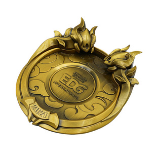 Adorno Metálico de Latón Antiguo de Estilo Vintage, Accesorios para Juegos, Recuerdo de Juego, Trofeo de Juego para Colección - Product Image 3