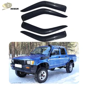 MOSUN pencere Visor TOYOTA HILUX LN106 LN107 TIGER 1996-1999 otomatik havalandırma siperliği hava kalkan deflektör rüzgar kesici yağmur koruma