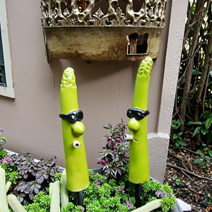 Vente en gros de produits phares : Artisanat en résine, décorations de jardin en forme d'asperges et de légumes, et panneaux décoratifs pour la maison, pour l'aménagement extérieur. - Product Image 5