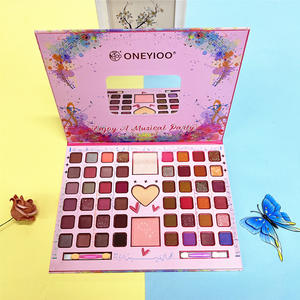 Paleta de Sombras de Ojos ONEYIOO de 51 Colores Maquillaje de Escenario <span class=keywords><strong>Karol</strong></span> <span class=keywords><strong>G</strong></span> al Por Mayor Impermeable de Fábrica Regalo para Estudiantes y Niños - Product Image 5